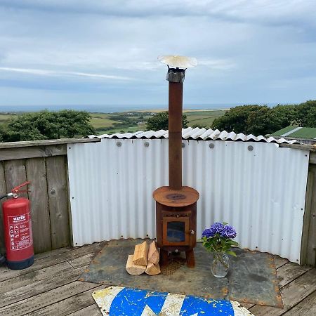 Coastal Stay Bell Tent Porthgain Kültér fotó