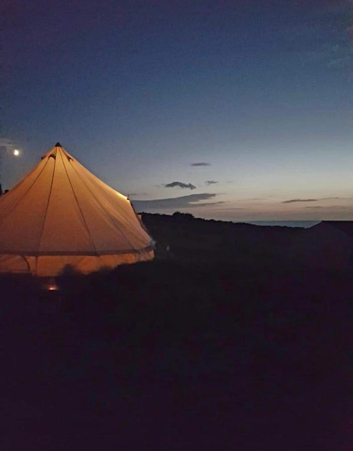 Coastal Stay Bell Tent Porthgain Kültér fotó